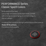 Audi A4L A5 A6L Q5 Q3 A7 Q7 Alcantara Engine Start Button Frame Cover Trim Sticker Decorative Car Interior Accessory Car Inte