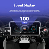 8.1 inch Wireless CarPlay Moto GPS Navigation Dashboard Android Head Unit EKIY