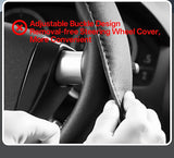 Carbon Fiber Design Auto Steering Wheel Tray Multipurpose Adjustable Car Table with Drawer and Anti-Slip Protective Adhesive