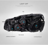 Dual Beam Projector Headlights for VW Golf 6 Mk6 09-14