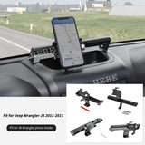 Multifunction Console Phone Stand for Jeep JK 2011-2017 Car Interior Accessory HEBE