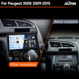 9-Inch Android Head Unit with Wireless CarPlay for Peugeot 3008 Android Head Unit JIUYIN