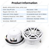 6.5 Inch Waterproof RGB Speaker for Marine Boats
