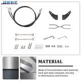 Hood Rope Limb Riser Kit for Ford Bronco 2021 Car Interior Accessory HEBE