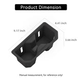 SMABEE for Toyota RAV4/Wildlander 2026 Cup Holder Storage Tray Shock-Absorbing Central Armrest Cup Box Silicone Accessories L