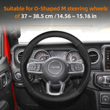 Breathable Carbon Fiber Wheel Cover for Jeep Wrangler