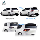 Laser Tail Lights for VW Golf MK7 MK7.5 2013-2021 LED Ambient Light Vland