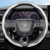 Carbon Fiber Steering Wheel Cover for Toyota Camry RAV4