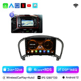9-Inch Android Head Unit with Wireless CarPlay for Nissan Juke