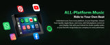 LBW IP69K CarPlay GPS for Universal Motorcycle