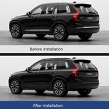 Window Frame Bright Black Trim for Volvo XC90 V60 Car Interior Accessory LINGLUYANG