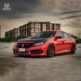 Chrome LED Reflection Headlights for Civic 10th Gen Car Interior Accessory Vland