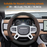 Carbon Fiber Steering Wheel Cover for Land Rover