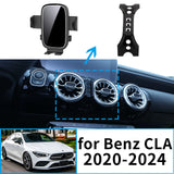 Wireless Charging Clip-On Phone Holder for Mercedes CLA 2020–2024 Car Phone Holder CATUSIKI