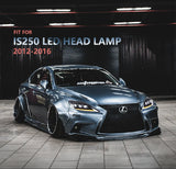 Headlights with Sequential Signal for Lexus IS 05-13 Headlight Assembly Vland