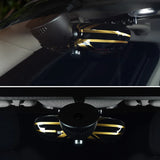 Rearview Mirror Cover Trim for Mini Cooper Models Car Interior Accessory GMUNI
