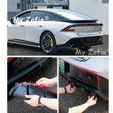 For Xpeng P7+ 2026 2027 Car Rear Spoiler Cover Modified Rear Lip Air Blade Diffuser Trim Frame Exterior Modification Accessor