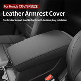 Suede Leather Armrest Cover for Honda CR-V 2023 Car Interior Accessory OEM