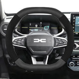 Matte Suede Carbon Fiber Cover for Sandero Duster