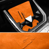 For BMW X3 G48 G45 (2025-) Console Cup Holder Wirless Charging Pad Protection Cover Trim Stickers Car Interior Tuning Accesso