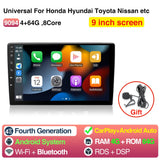 9 Inch 2Din Android Head Unit GPS WiFi Universal