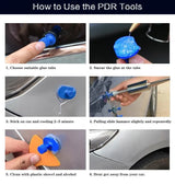 Auto Dent Repair Kit with Paintless Body Dent Removal Tools Car Accessories JOIGVFN
