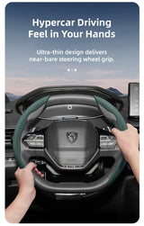 Steering Wheel Cover Breathable Leather Peugeot 3008