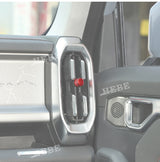Vent Trim Ring Aluminum Alloy for Chery T2 2023