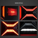 LED Tail Lights for Chevy Silverado 2014-2019 LED Ambient Light Vland