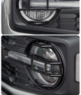 Ford Bronco 2021-2026 Retro Vintage Front Grille Headlight Frame Protector