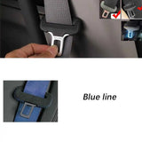 Universal Suede Seat Belt Buckle Pads for Car Trim