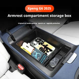 For XPeng G6 Car Wireless Charger Dust Mat Under Console Box Storage Interior Mod for 2023-2025 Car Interior Accessory OEM