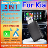 2-in-1 Wireless CarPlay and Android Auto Adapter for Kia CarPlay Adapter LEXXSON