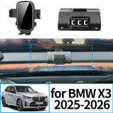 Smart Wireless Charging Phone Mount for BMW X3 2025–2026 Car Phone Holder CATUSIKI