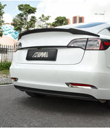 Rear Fog Light Trim Stainless Steel for Tesla Model 3