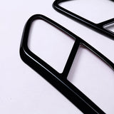 Tail Throat Decor Frame for Volvo XC60 XC90 S60 Car Interior Accessory LINGLUYANG