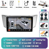 Android 15 QLED Head Unit with CarPlay for Lexus RX 2003–2013