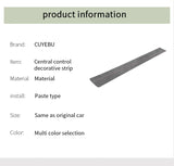 For BMW 2020-Latest Model 3er G20 G21 G28 Made of Alcantara Center Console Dashboard Trim Sticker Car Interior Tuning Accessory