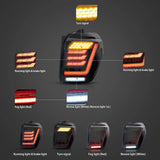 LED Tail Lights with Welcome Animation for 4Runner 10-23 Car Interior Accessory Vland