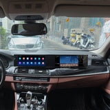 Dual Screen Android Multimedia System for BMW 5 Series 2010-2017 Android Head Unit Aotsr