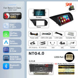 Wireless Android Head Unit with 2K Display for Mercedes E Class