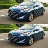 Waterproof LED DRL Fog Lights for Hyundai Accent 2012-2017 Fog Light MAGIC COLORM