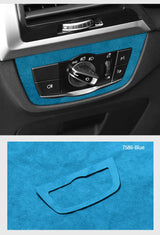 BMW X3 G01 X3 G08 X4 G02 Car Headlight Switch Control Panel Trim Frame Sticker