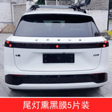 For Xpeng G9 2024 Xiaopeng G9 Blackening Lamp Film Car Front And Rear Light Color Changing Film TPU Protective Film