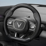 Steering Wheel Cover Carbon Fiber for Vinfast Vf 8 Car Interior Accessory Hocasen