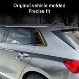 For Audi A3 S3 8Y Sportback 2021 To Present Car Rear Window Louver Decorative Sticker Auto Modification Accessories Car Decal