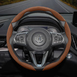 Anti-Slip Buckle Segmented Suede Cover for Acura MDX