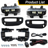 LED Fog Lamps DRL for Dodge Ram 1500 2019-2024