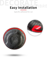 Carbon Fiber Fuel Cap Cover for Mini Cooper Car Interior Accessory GMUNI