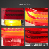 LED Tail Lights Amber Signal for Honda Accord 08-12 LED Ambient Light Vland